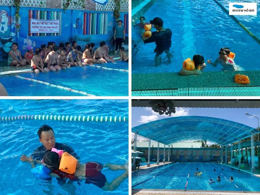 Lớp học bơi chuyên nghiệp tại hồ bơi ở Cai Lậy Tiền Giang 