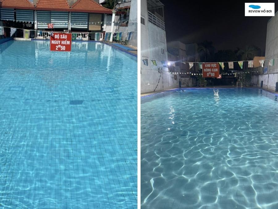 Hồ bơi Đạt Đức Gò Vấp với thiết kế đa dạng
