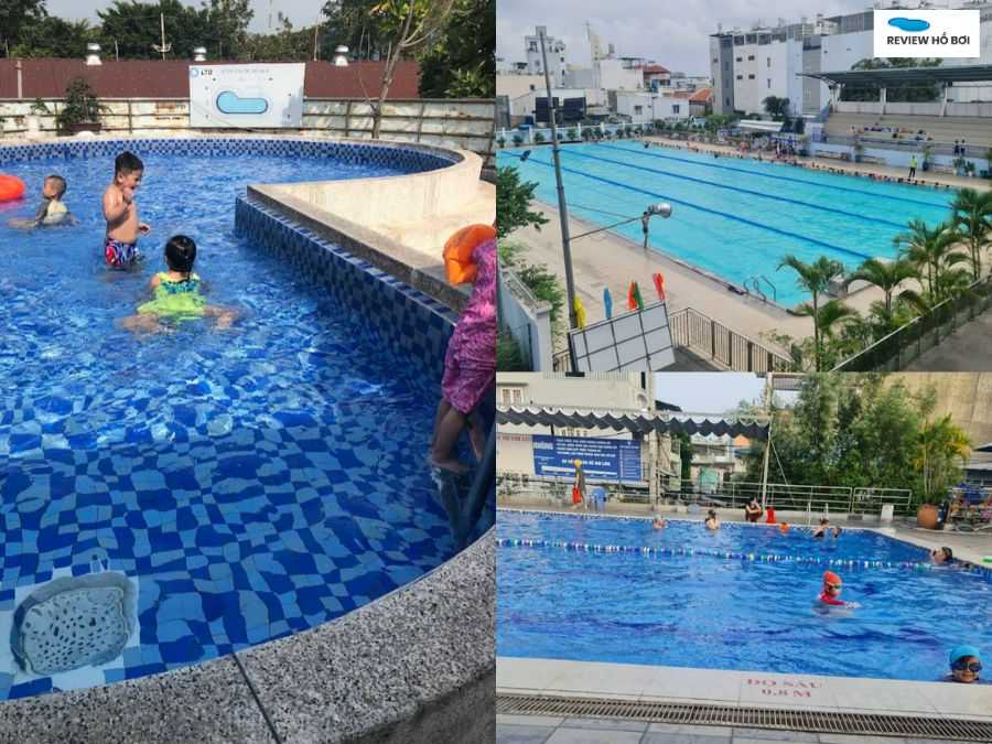 Review hồ bơi Nhà Thiếu nhi Gò Vấp: Giá vé, giờ mở cửa Hình ảnh không gian khu vực bơi tại hồ bơi Nhà Thiếu nhi Gò Vấp