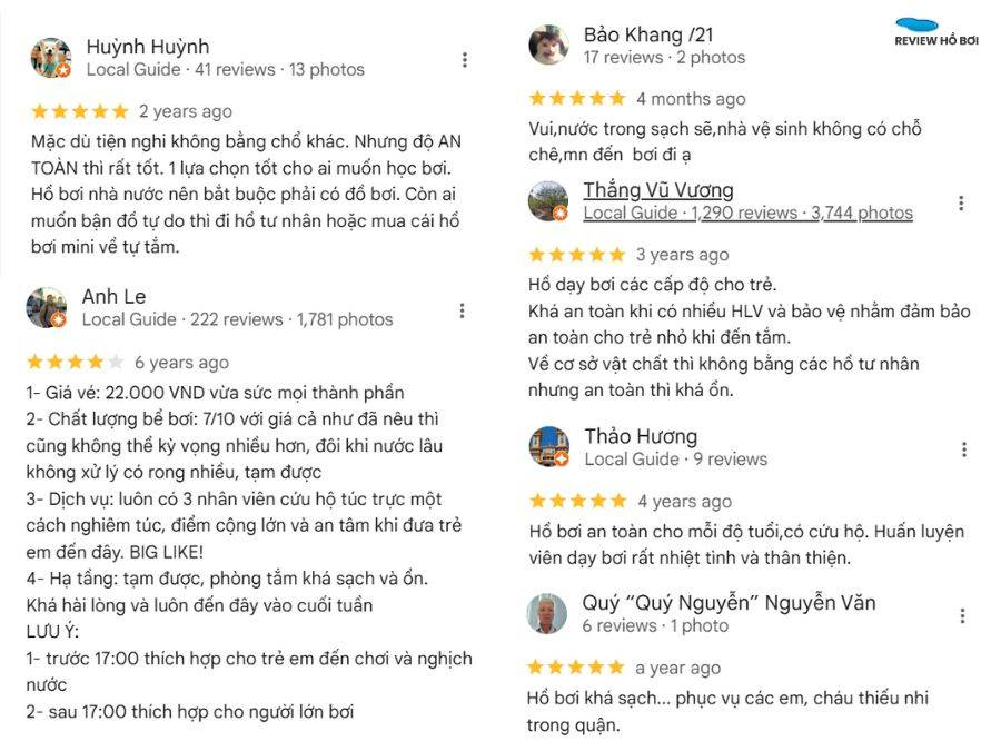 Review hồ bơi Nhà Thiếu nhi Gò Vấp: Giá vé, giờ mở cửa Đánh giá thực tế về chất lượng hồ bơi Nhà Thiếu nhi Gò Vấp
