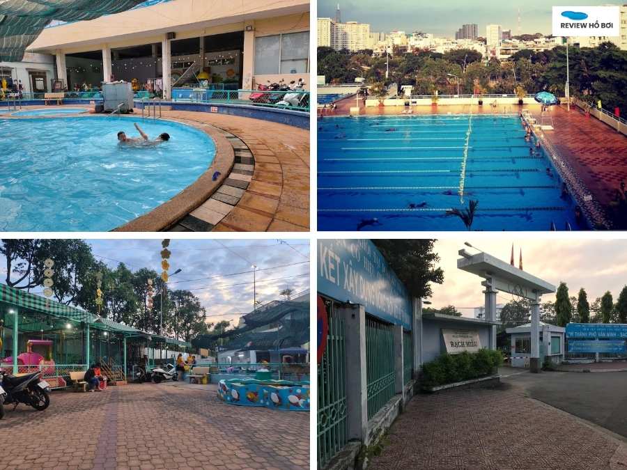 Review hồ bơi Rạch Miễu Phú Nhuận - Giờ mở cửa, giá vé Tổng quan hồ bơi Rạch Miễu với vị trí, giờ mở cửa và giá vé