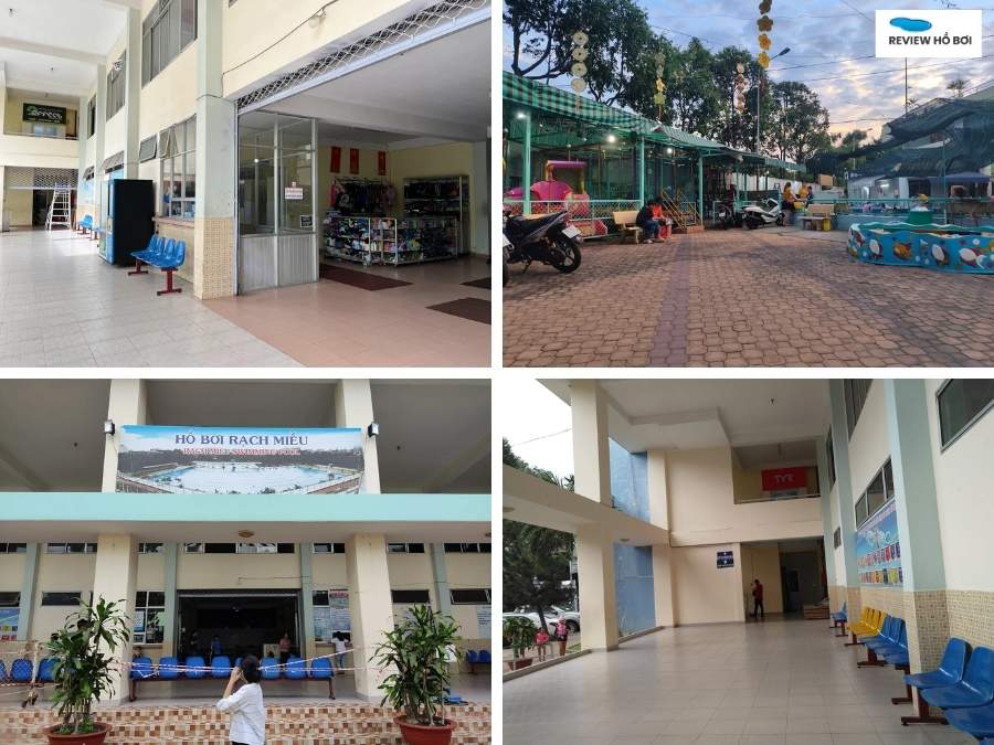 Review hồ bơi Rạch Miễu Phú Nhuận - Giờ mở cửa, giá vé Các tiện ích hỗ trợ người bơi tại hồ bơi Rạch Miễu