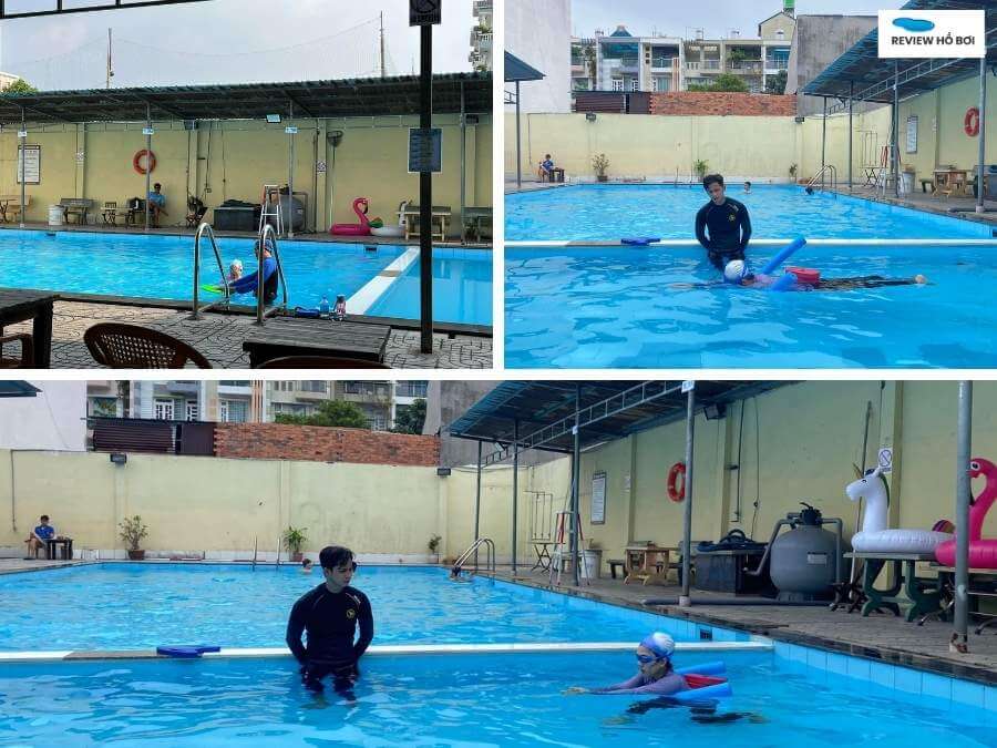 Review hồ bơi Thạch Đà Gò Vấp: Giá vé, giờ mở cửa, tiện ích Lớp học bơi tại hồ bơi Thạch Đà
