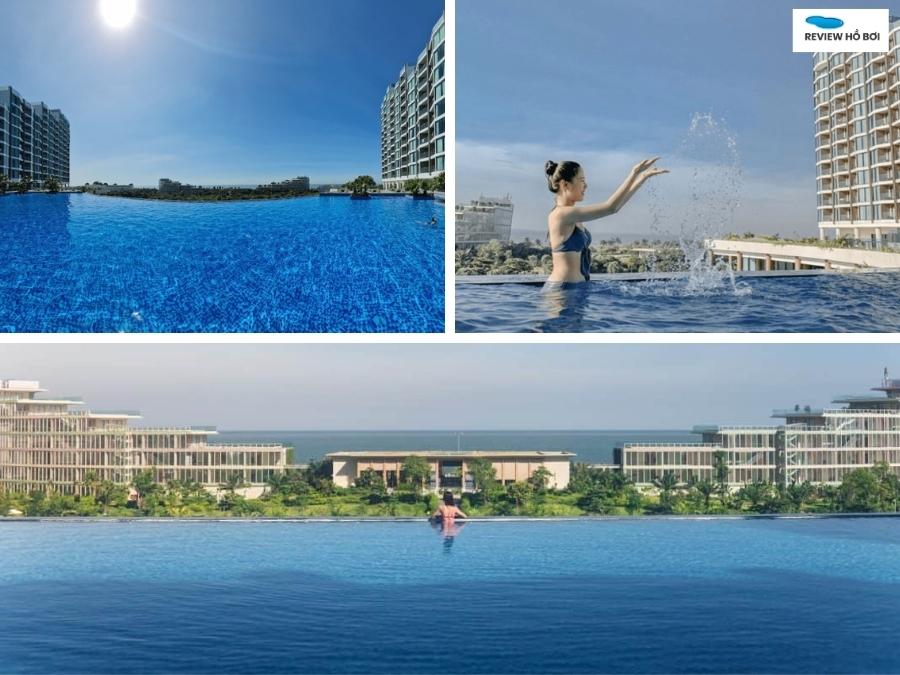 Hồ bơi vô cực Sầm Sơn với thiết kế hiện đại
