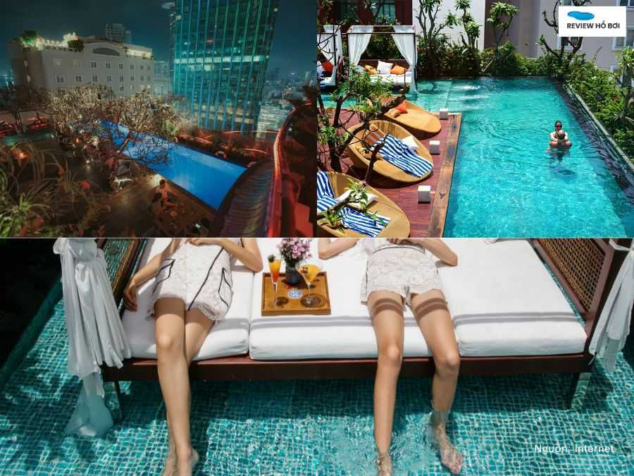 Hình ảnh hồ bơi vô cực khách sạn The Myst Đồng Khởi