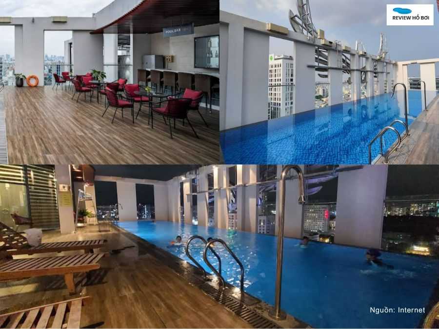 Hình ảnh hồ bơi khách sạn Mường Thanh Luxury