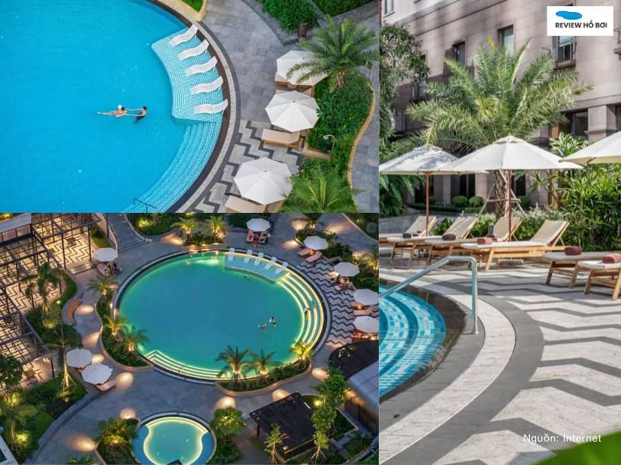 Hình ảnh hồ bơi khách sạn Lotte Sài Gòn