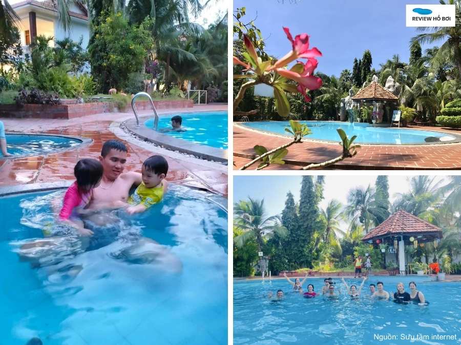Mũi Né Four Oceans Resort sở hữu 3 hồ bơi cho người lớn và trẻ em