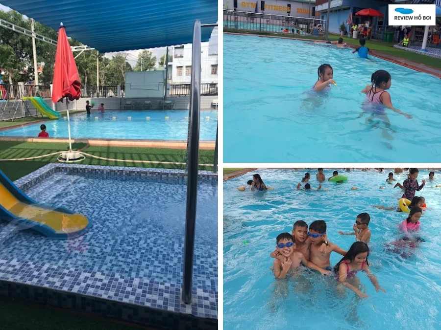 Nước hồ bơi Đông Hòa an toàn cho mọi lứa tuổi