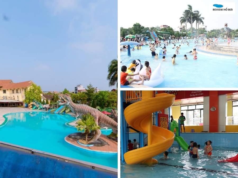 Review bể bơi Hà Hải: Giá vé, địa chỉ và giờ mở cửa Khu vực nghỉ ngơi và bể bơi hiện đại tại Bể bơi Hà Hải