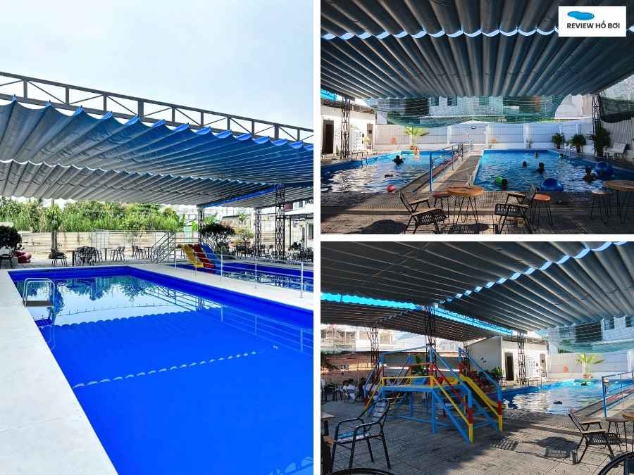 Hồ bơi Aqua Ngã Sáu với nước sạch, thiết kế hiện đại