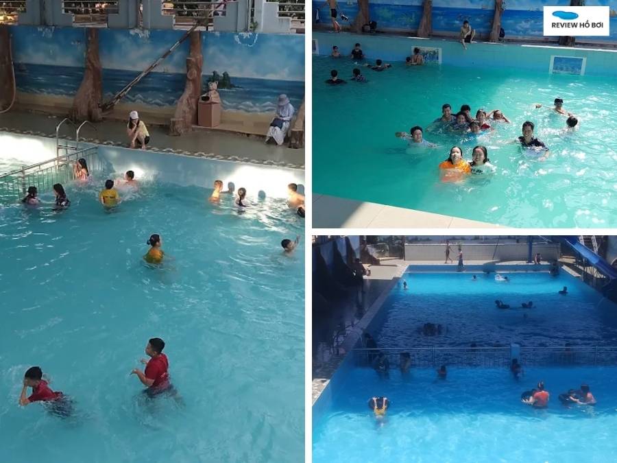 Review hồ bơi Tám Đáng Đồng Nai: Địa chỉ, giá vé, giờ mở cửa Toàn cảnh hồ bơi Tám Đáng, nước sạch và bố trí khoa học
