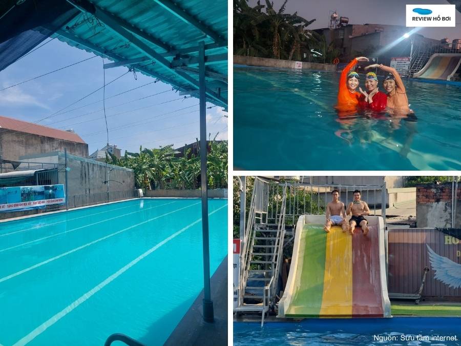 Khu vực bơi lội dành cho người lớn tại bể bơi Thảo Linh