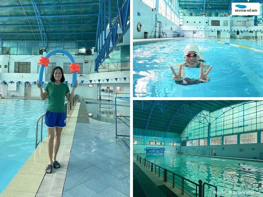 Review bể bơi Định Công mới nhất: Giá vé và giờ mở cửa Khu vực bơi lội dành cho người lớn tại hồ bơi Định Công