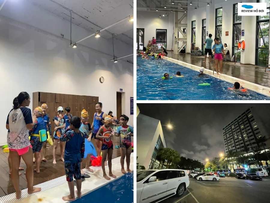 Hệ thống tiện ích phòng tắm, khu chờ và bãi xe