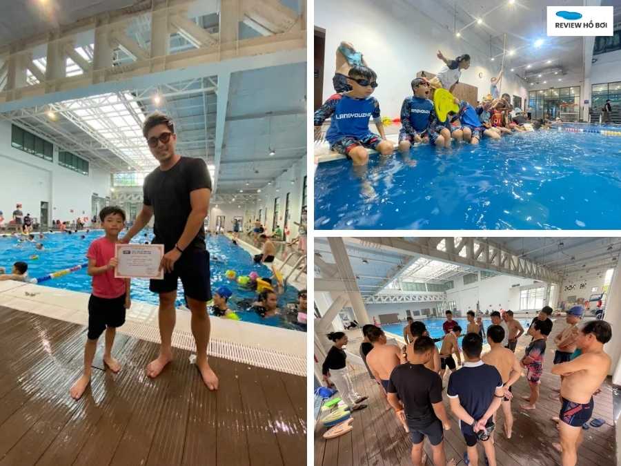 Các lớp học bơi cho trẻ em và người lớn