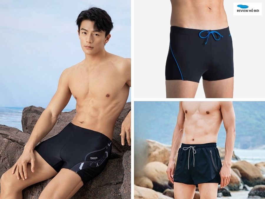 Top mẫu đồ bơi nam được yêu thích nhất hiện nay Quần bơi boxer nam hiện đại, linh hoạt, dễ phối.
