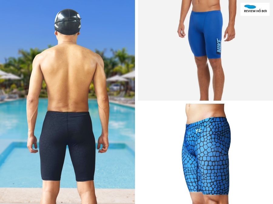 Top mẫu đồ bơi nam được yêu thích nhất hiện nay Mẫu quần bơi boardshorts nam dài đến đầu gối