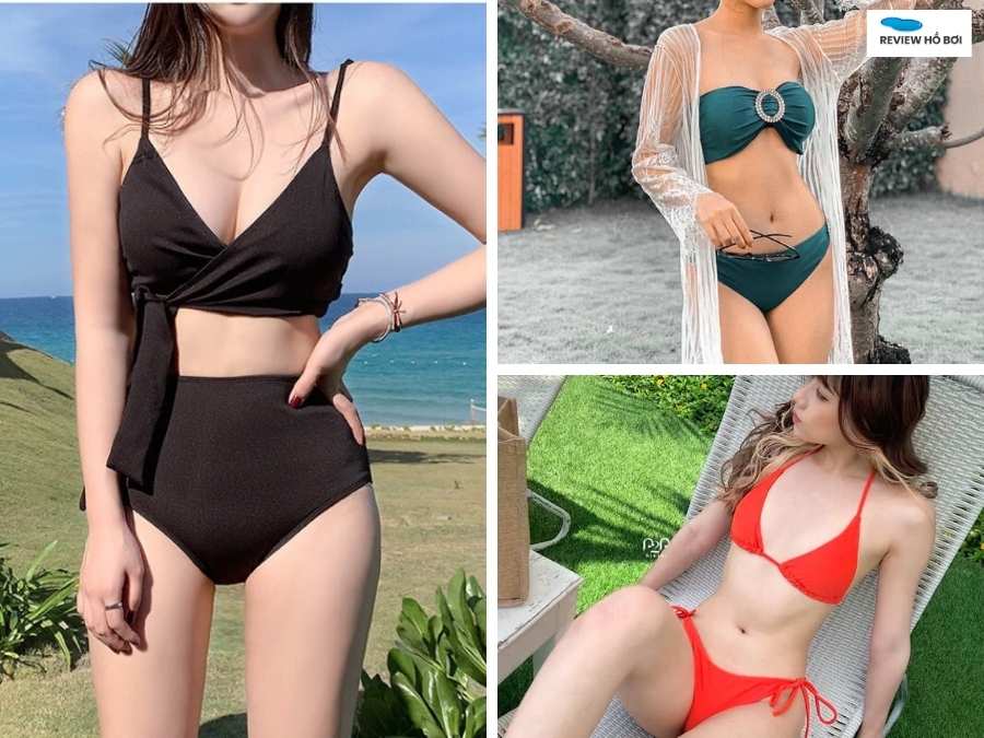 Những mẫu đồ bơi nữ đẹp, hot trend, quyến rũ nhất năm Bikini hai mảnh nữ tính, ôm dáng