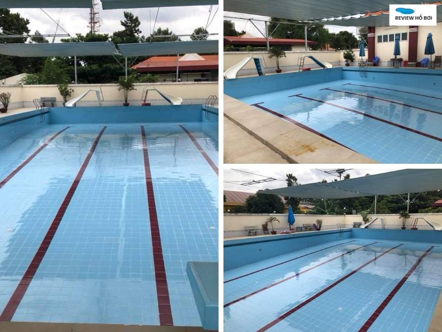 Review hồ bơi Trần Phong mới nhất: Giá vé và tiện ích thực tế Hồ bơi Trần Phong với khu vực hồ chính và hồ trẻ em