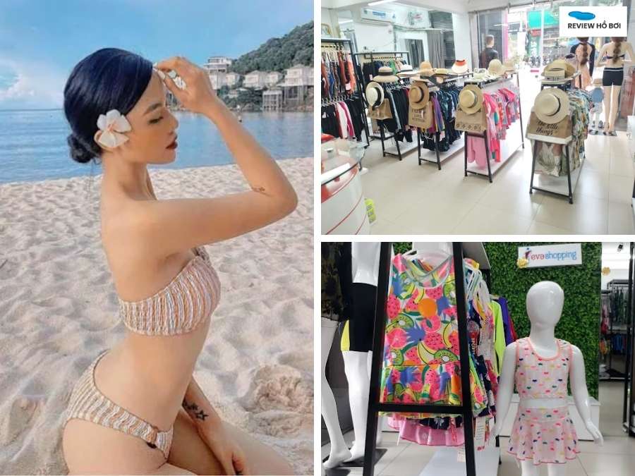 Shop bán đồ bơi nữ đa dạng mẫu mã, Evashopping