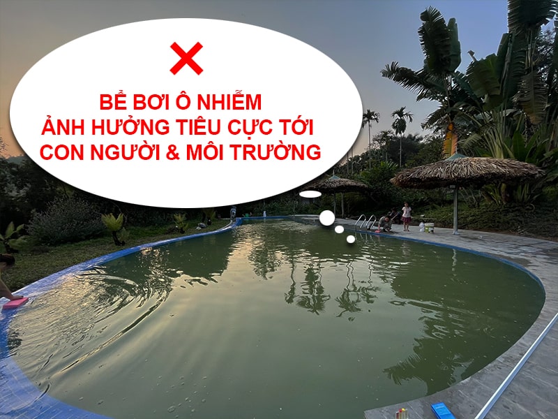 CẨM NANG TOÀN DIỆN: QUY TRÌNH VỆ SINH HỒ BƠI TIÊU CHUẨN VÀ XỬ LÝ HÓA CHẤT TỪ A - Z Khi nào cần sốc hồ bơi?