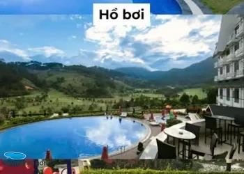 hồ bơi Swiss Belresort Tuyền Lâm