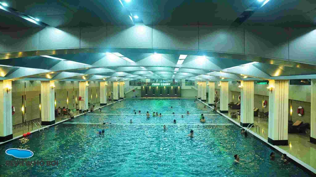 GIẢI NHIỆT VỀ ĐÊM: TOP 3 HỒ BƠI MỞ ĐÊM Ở HÀ NỘI SẠCH SẼ, SANG CHẢNH NHẤT Bể bơi bốn mùa Hapulico (Quận Thanh Xuân)