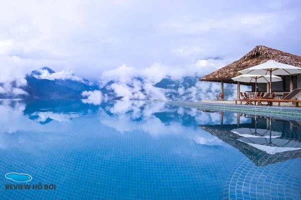 HỒ BƠI TOPAS ECOLODGE: REVIEW 5 ĐIỂM NHẤN CỦA VÔ CỰC TRÊN MÂY TẠI SAPA hồ bơi Topas Ecolodge